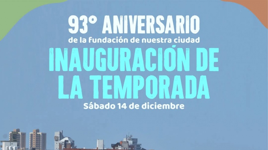 Villa Gesell celebra su 93° aniversario y la apertura de temporada 2025