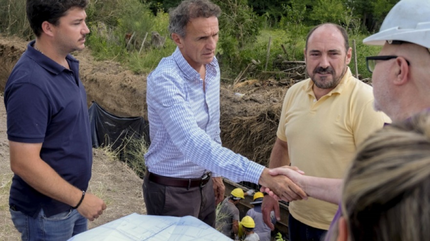 El ministro Katopodis recorrió obras en General Paz