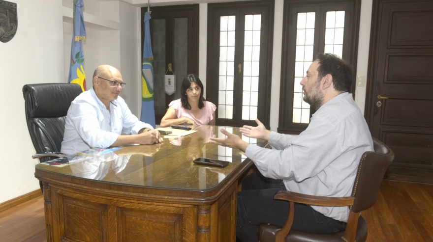 Balcarce: Reino se reunió con el director de Intervención Social en la Emergencia
