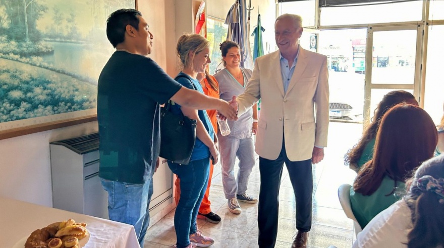 La Costa: el intendente De Jesús se reunió con los jefes de Servicio del Hospital de Mar de Ajó
