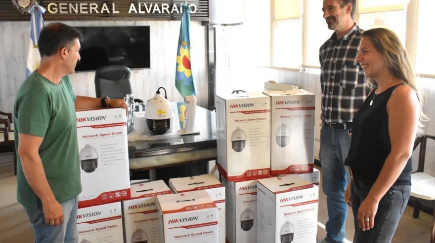 General Alvarado: suman cámaras de seguridad de última generación