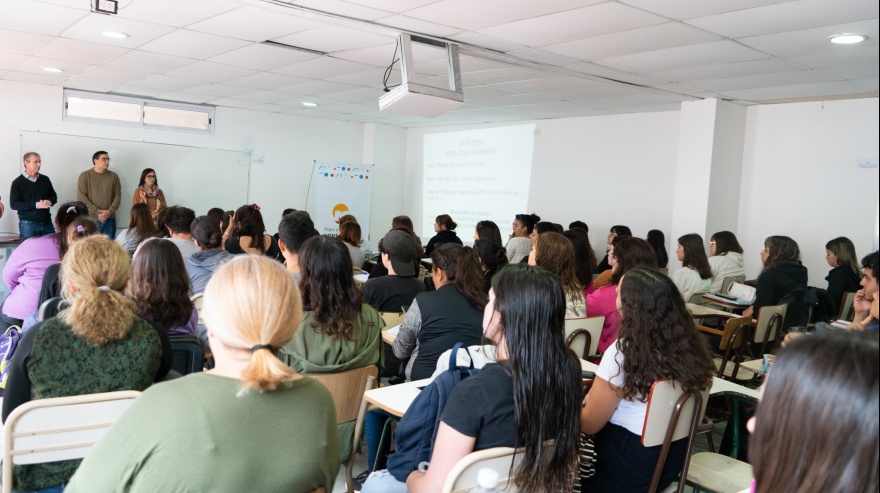 Monte: inició la carrera de Licenciatura en Psicología de la UNLP