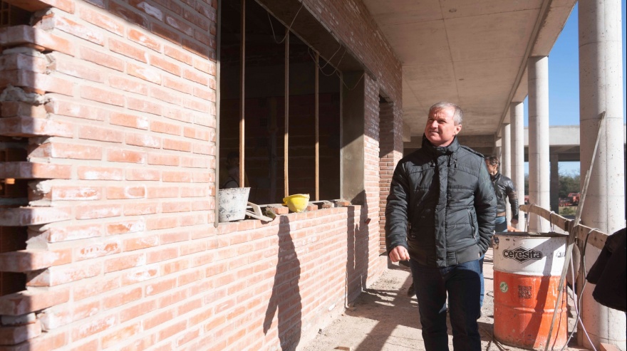 Monte: avanzan a gran paso las obras en el Campus Educativo