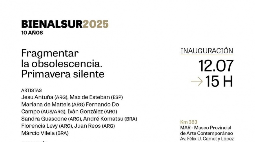 Se inaugura "Fragmentar la Obsolescencia, Primavera Silente" en el Museo del MAR