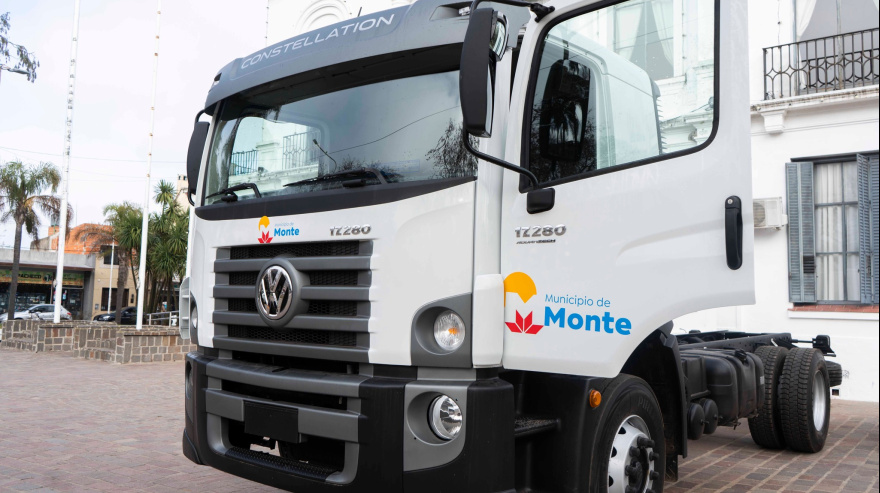 Monte: llegó un nuevo camión para incorporar a servicios públicos