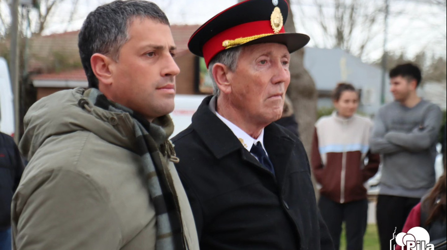 Pila: emotivo acto por el aniversario de los Bomberos Voluntarios