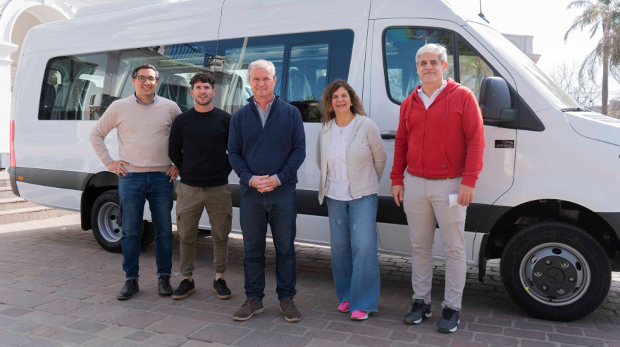 Monte: incorporan una nueva combi para la Subsecretaría de Salud