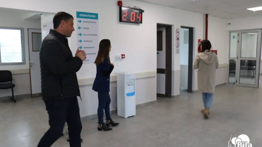 Pila: recorrida del intendente Walker por las instalaciones del Caps