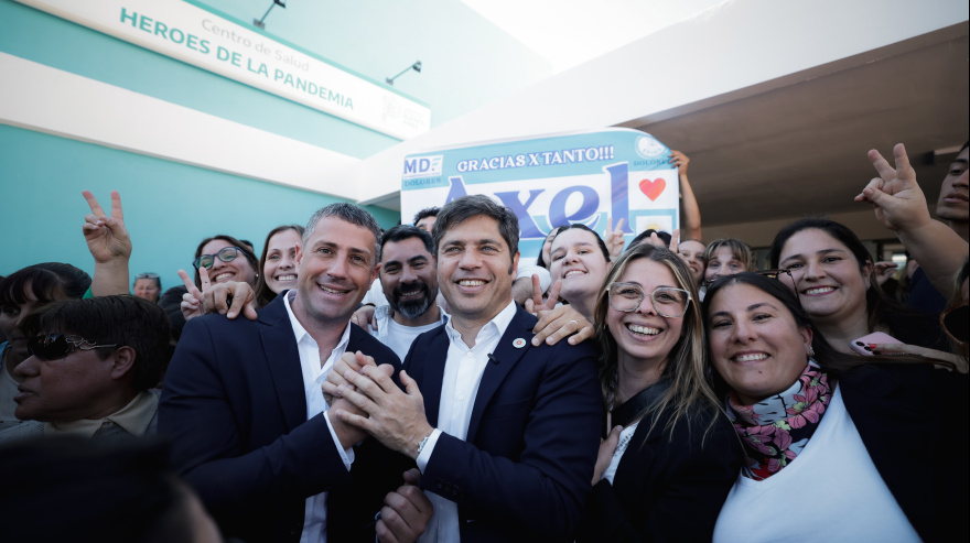 Pila: Kicillof inauguró un nuevo Centro de Atención Primaria de la Salud