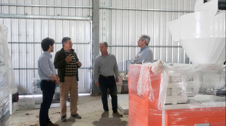 Monte: llegaron nuevas máquinas para la Planta de Reciclado adquirida con fondos propios