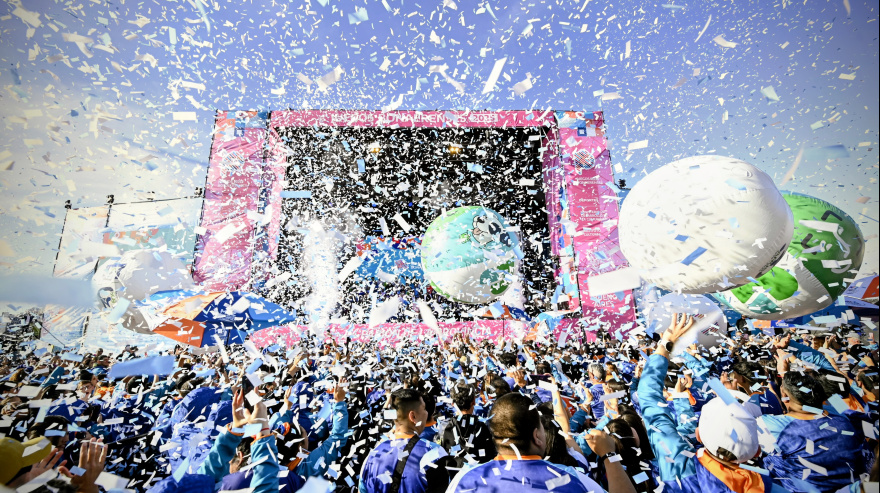 Kicillof encabezó en Mar del Plata la apertura de la etapa final de los Juegos Bonaerenses 2025