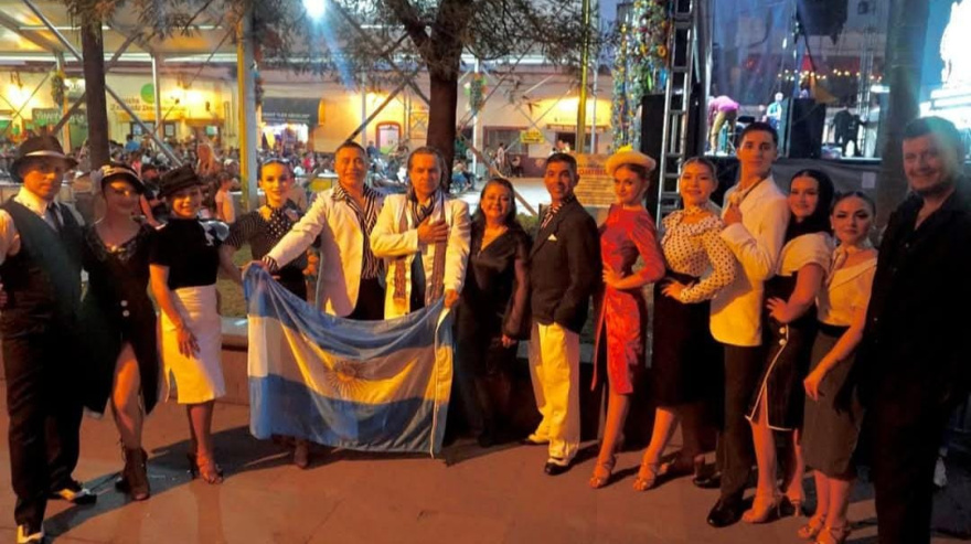 El Ballet Municipal de La Costa representa a la Argentina en una gira internacional por México