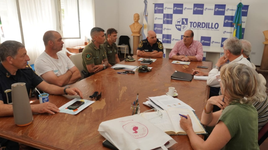 Tordillo: se realizó el primer encuentro de la mesa distrital de seguridad