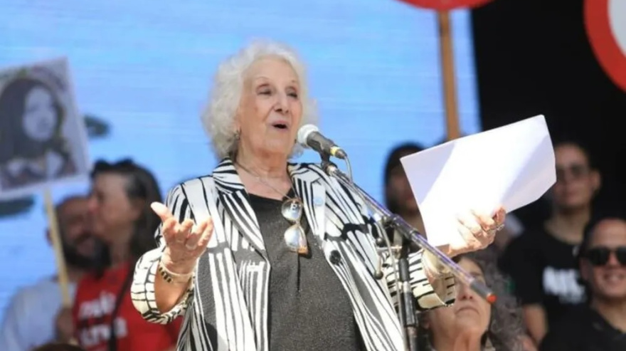 "Provocación": Estela de Carlotto criticó la designación del teniente general Carlos Presti en Defensa Nacional