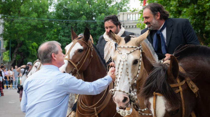 Monte celebró la 32º Fiesta del Día Nacional del Gaucho con un gran desfile