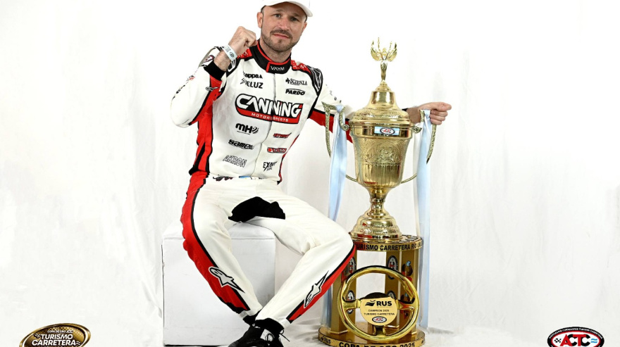 Canapino, campeón desde la serie