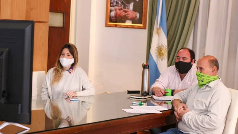 General Paz: el intendente gestiona aporte para el mejoramiento del Parque Industrial