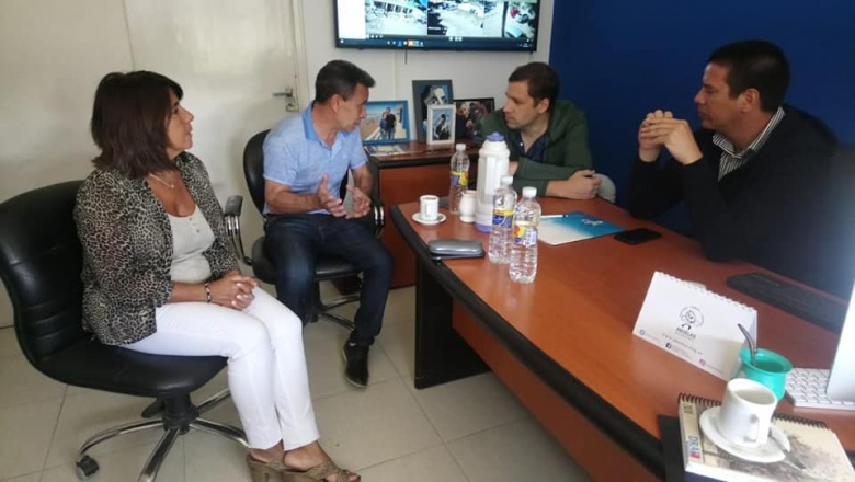 El intendente de General Guido se reunió con su par de La Costa, Cristian Cardozo, y el diputado De Jesús