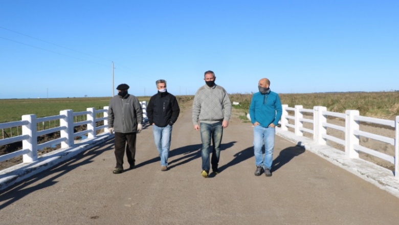 General Madariaga: reinauguraron el puente de arroyo chico