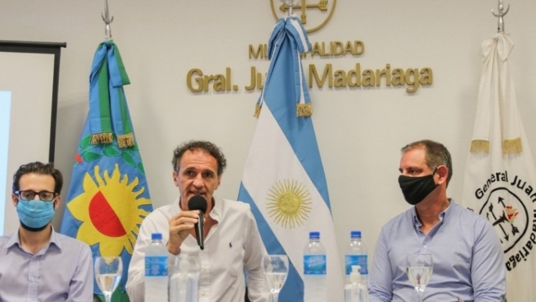 General Madariaga: Katopodis y Santoro firmaron un convenio por 46 millones de pesos