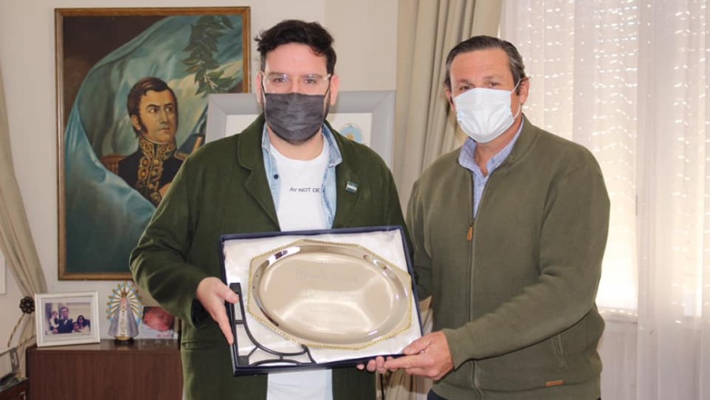 Dolores: el maestro pastelero Damián Betular fue homenajeado en su ciudad natal