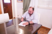 General Paz: intendente firmó convenio para la construcción de 38 viviendas
