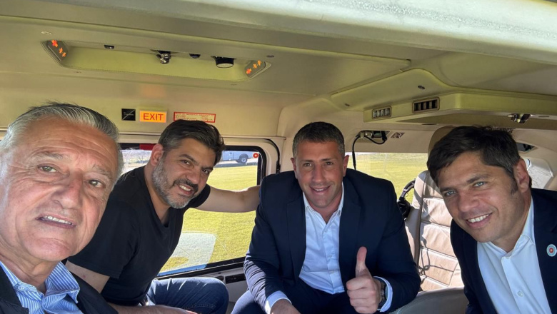 Las Flores: Gelené se reunió con Kicillof y dio su mirada sobre la situación hídrica de la región