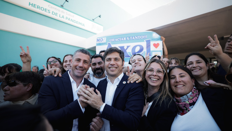Pila: Kicillof inauguró un nuevo Centro de Atención Primaria de la Salud