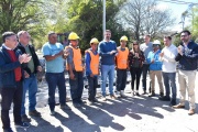 Miramar: Katopodis recorrió obras en marcha e inauguró la Avenida Chapar