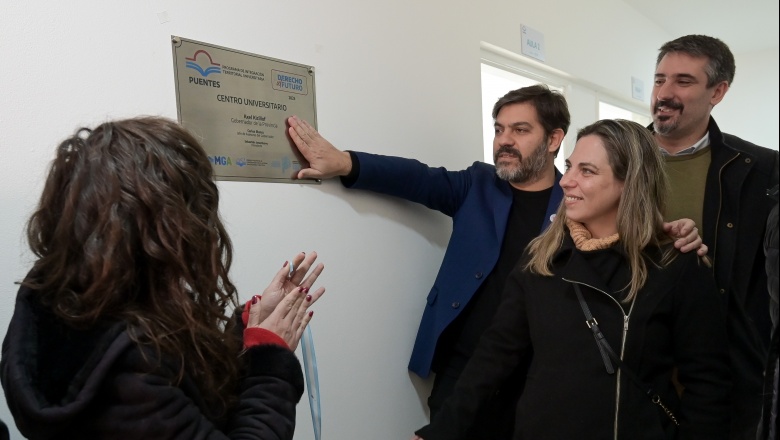 Programa Puentes: se inauguró el Centro Universitario de General Alvarado
