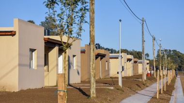 Castelli: ultiman detalles en el barrio destinado a trabajadores de la fuerza policial