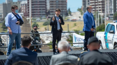 Kicillof, Berni y Montenegro encabezaron el lanzamiento del “Operativo Sol”