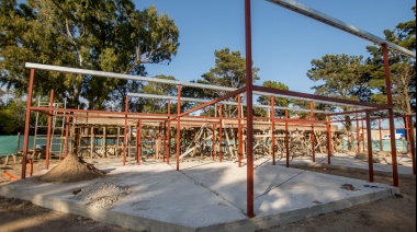 Villa Gesell: avanza la obra del futuro Centro de Desarrollo Infantil