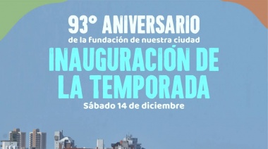 Villa Gesell celebra su 93° aniversario y la apertura de temporada 2025