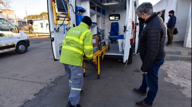 Chascomús: el hospital municipal sumó una nueva ambulancia de alta complejidad