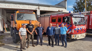 Mar Chiquita: implementarán una Brigada de Incendios Forestales