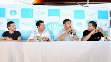Kicillof presentó la Temporada 2020 en La Costa