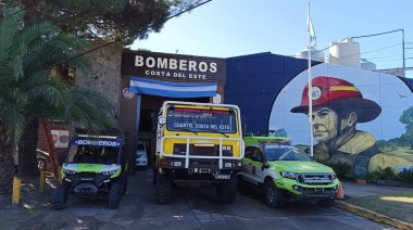 Bomberos Voluntarios del Partido de La Costa colaboran en la lucha contra los incendios en la Patagonia