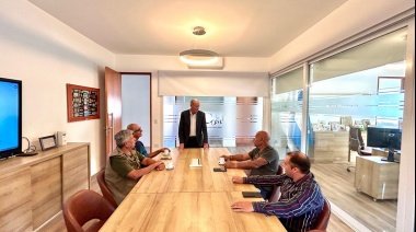 La Costa: el intendente De Jesús recibió a veteranos de Malvinas