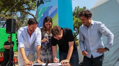 Pinamar: Yeza recibió a Santilli y firmaron un convenio de cooperación