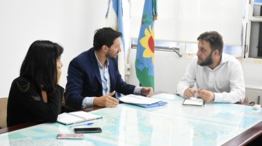 Pinamar: Yeza fue recibido por funcionario del Ministerio de Infraestructura