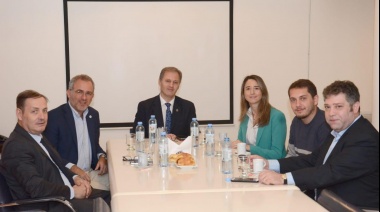 Legisladora se reunió con el Consejo Directivo del Colegio de Escribanos provincial