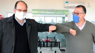 Tordillo: el intendente Olivera mantuvo un encuentro con funcionario provincial para reanudar la obra vial