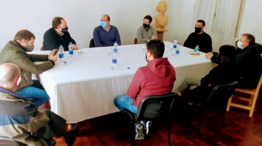 Tordillo: el intendente firmó un convenio con el presidente de Aubasa