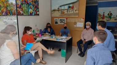 Tordillo: funcionarios de educación visitaron la ciudad