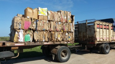 Tordillo: realizaron operativo de venta de materiales reciclables