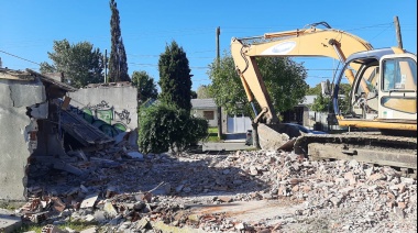 Tordillo: realizan tareas de mantenimiento y remodelación de espacios públicos