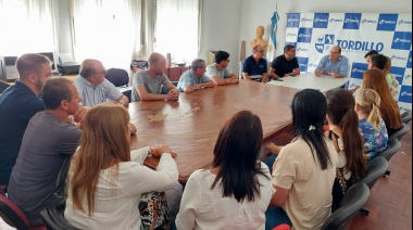 Tordillo: tras reasumir como intendente, Olivera se reunió con el gabinete y expuso lineamientos de trabajo
