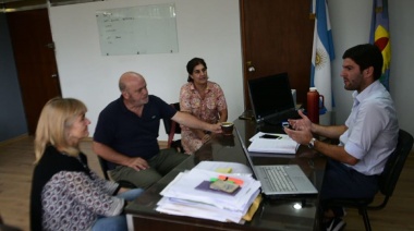 Ayacucho: el intendente recibió a representante del Ministerio de Seguridad bonaerense