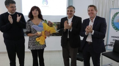 El Senado bonaerense entregó el reconocimiento “Expresarte” a Silvia Irigaray